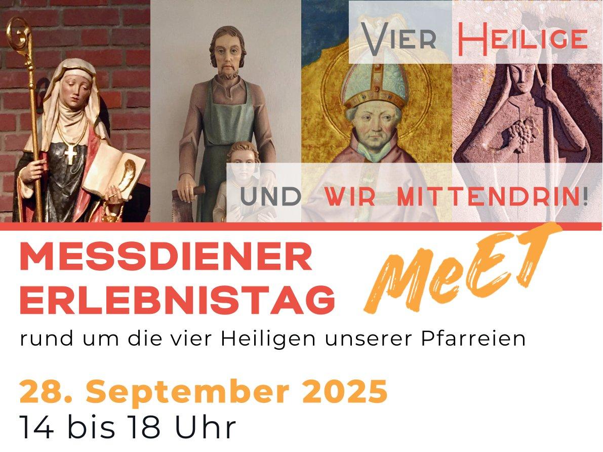 Flyer Messdiener-Erlebnistag 2025