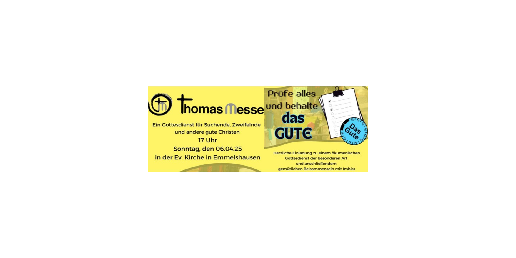 Plakat Thomasmesse