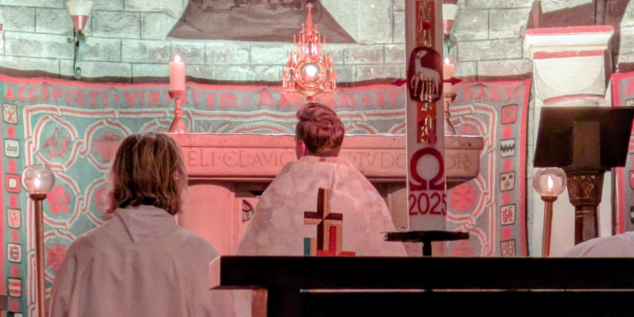 Jugendvigil in der Abtei Maria Laach