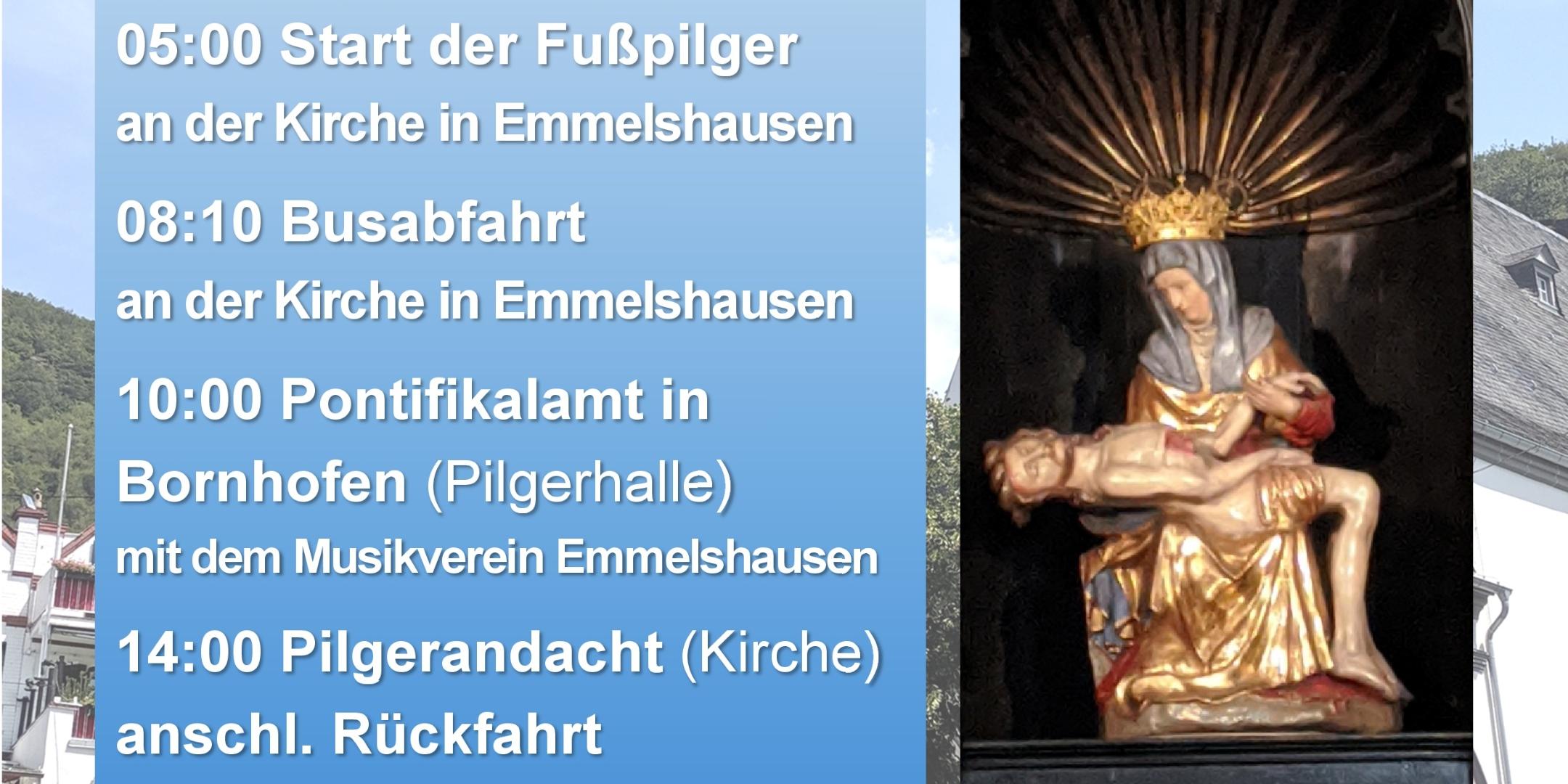 Wallfahrt nach Bornhofen 1. Mai