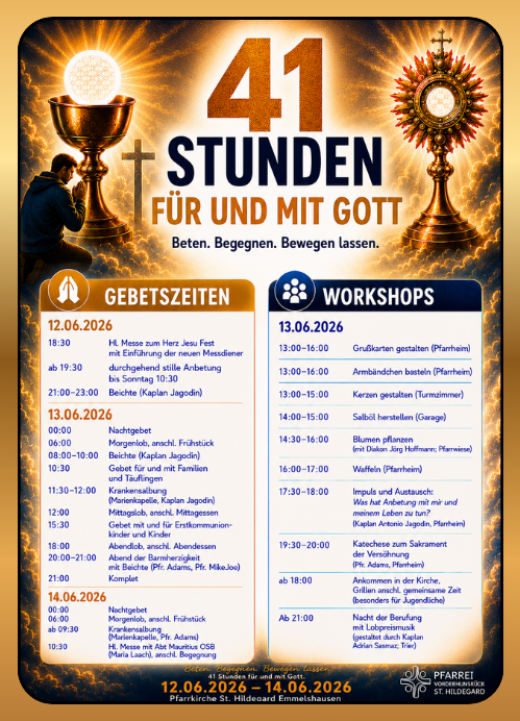 Flyer 41 Stunden