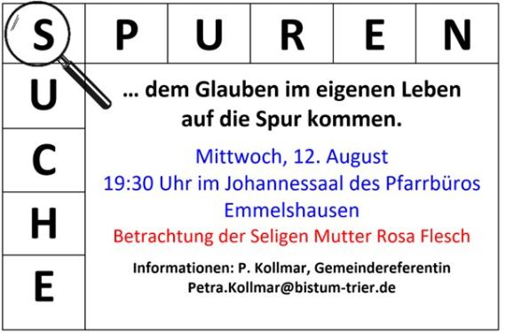 Spurensuche (c) Petra Kollmar Spurensuche