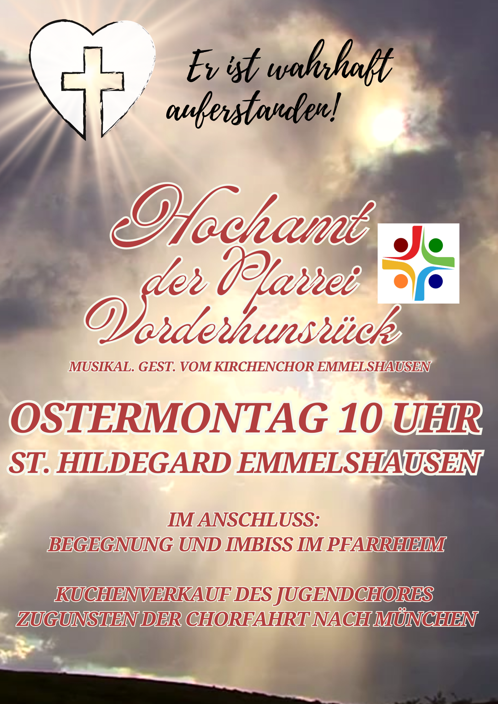 Ostern der Pfarrei (Poster) 2025 (c) Carsten Kling Ostern der Pfarrei (Poster) 2025