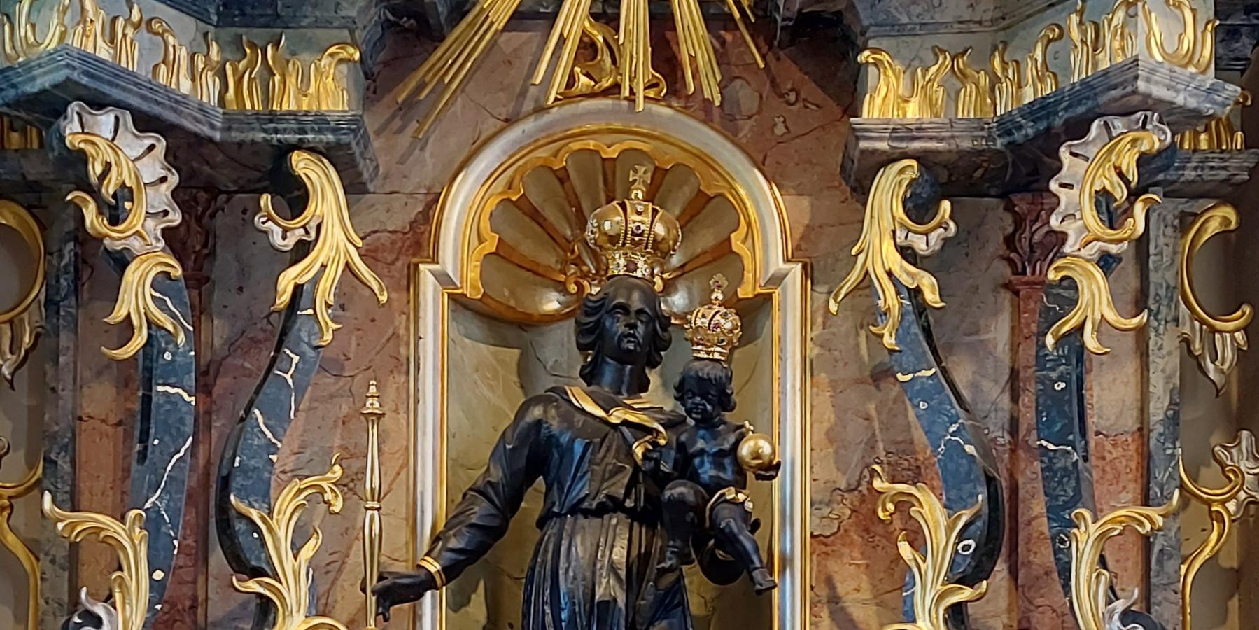 Schwarze Muttergottes Windhausen (c) Kerstin Dupont Schwarze Muttergottes Windhausen