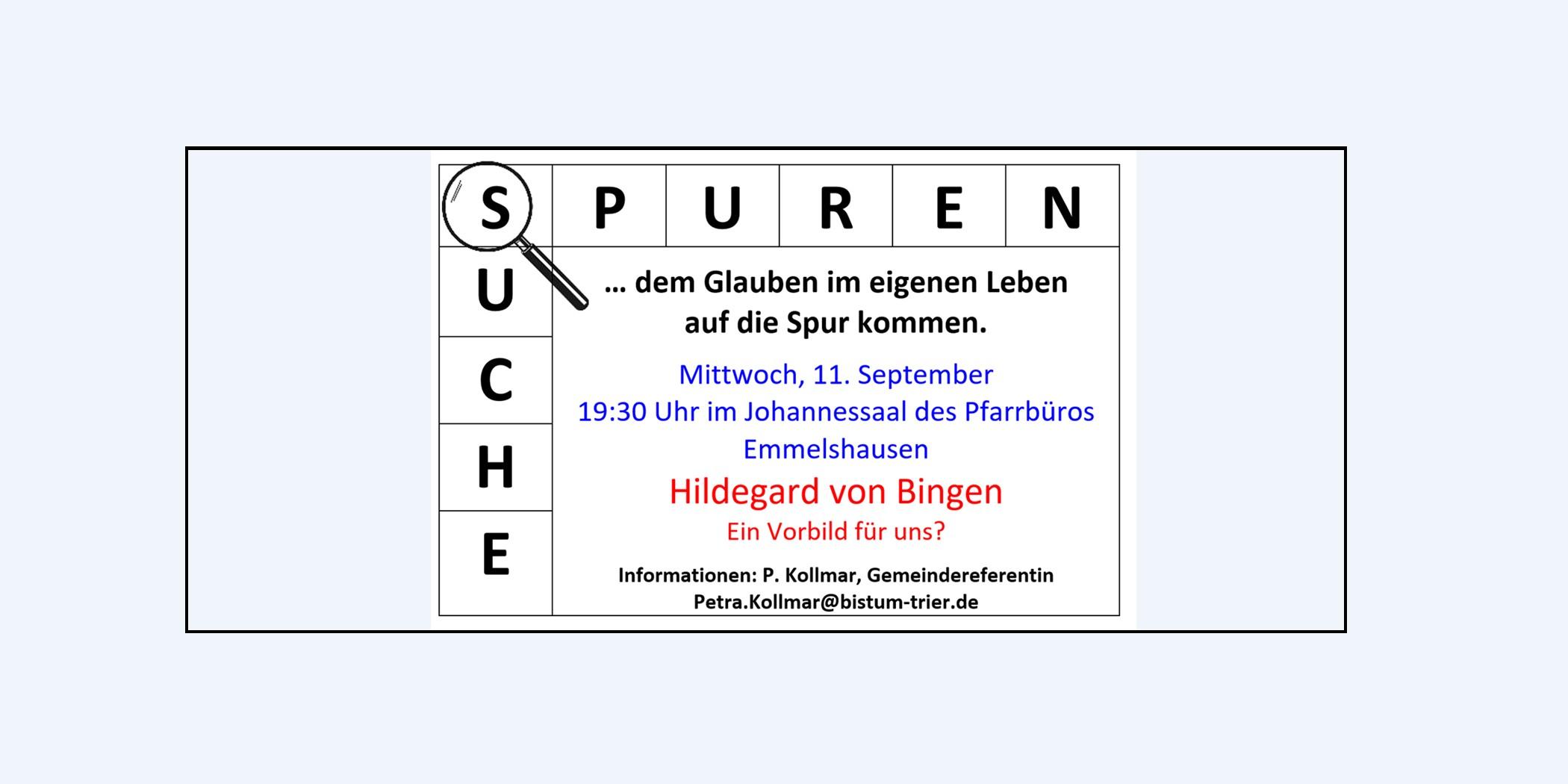 Spurensuche